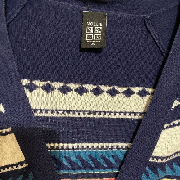 Nollie Women's XS Long Button Cardigan Sweater - Picture 3 of 10